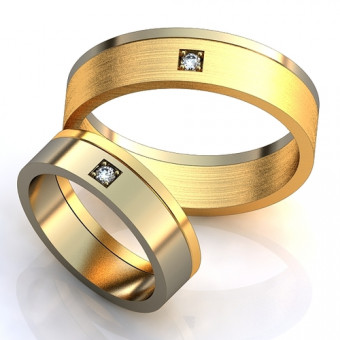 Обручальное кольцо на заказ. Модель obr-146