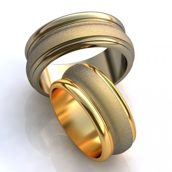 Обручальное кольцо на заказ. Модель obr-64