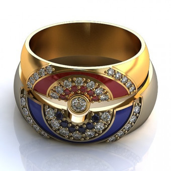 Обручальное кольцо на заказ. Модель obr-355
