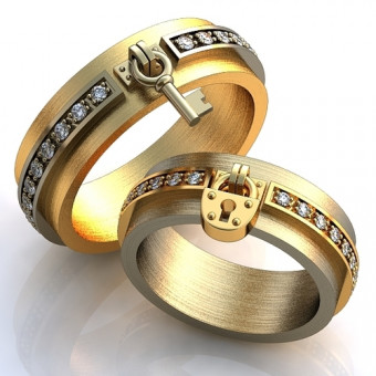 Обручальное кольцо на заказ. Модель obr-221