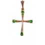 Крест с камнями на заказ. Модель 30096
