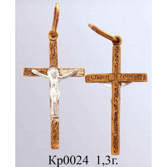 Крест c накладками. Модель AV-КР0024