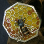 Ювелирная пчела с эмалью