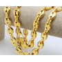 Золотая цепочка Gucci (Гучи) из золота 585 пробы на заказ